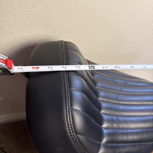 Harley Davidson Softail Up Pillion Pillow Seat Passenger Streetbob Low Profile - Picture 4 of 10